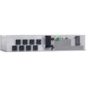 CyberPower OL1KRM Rack Mounted UPS, optional remote monitoring, 8 NEMA 5-15R CyberPower OL1KRM Rack Mounted UPS, optional remote monitoring, 8 NEMA 5-15R